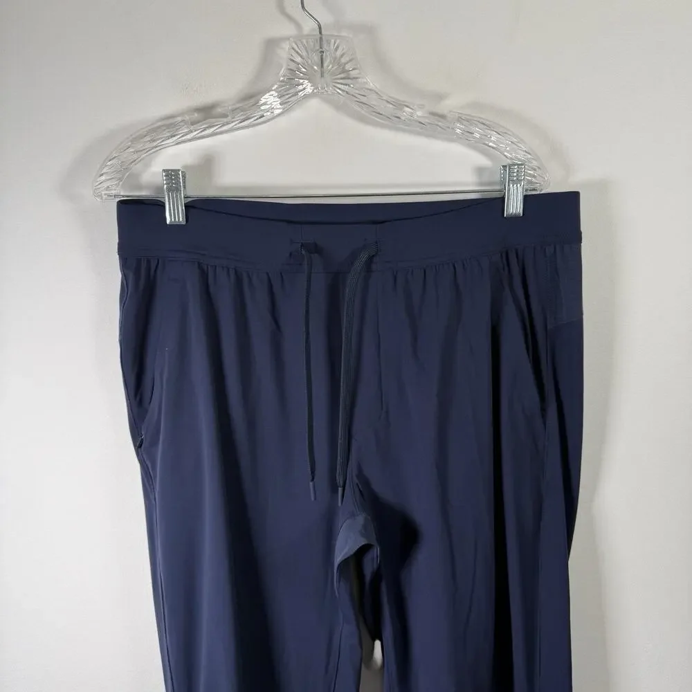 Ten Thousand Interval Jogger Pants Performance Navy Blue Commuter Gym Men Large?